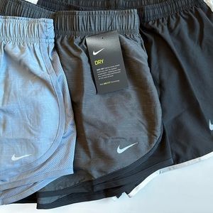 Set of 3 - Women Nike Running Shorts M